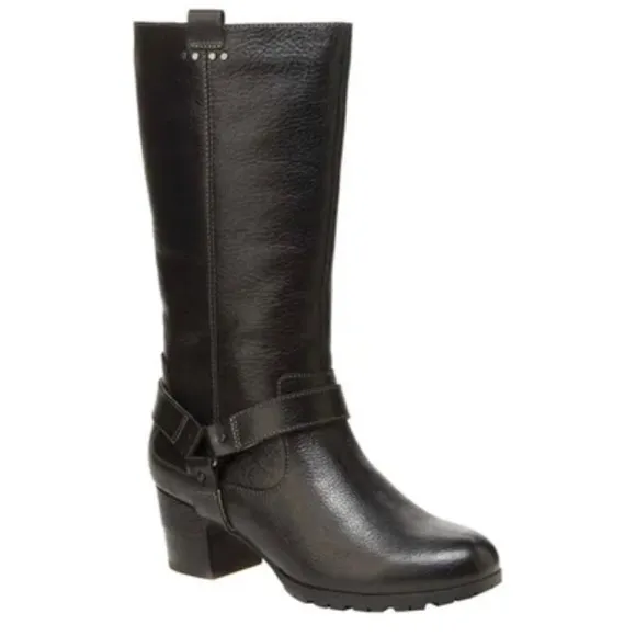 Jambu Autumn Zippered Boots, Water Resistant, Wide Calf, Black