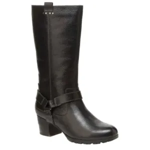 Jambu Autumn Zippered Boots, Water Resistant, Wide Calf, Black