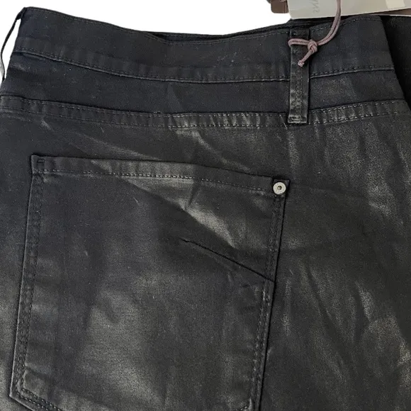 James Jeans Twiggy Z Coated Skinny Blue/Black Size 24 NWT 🎉4X Host Pick🎉