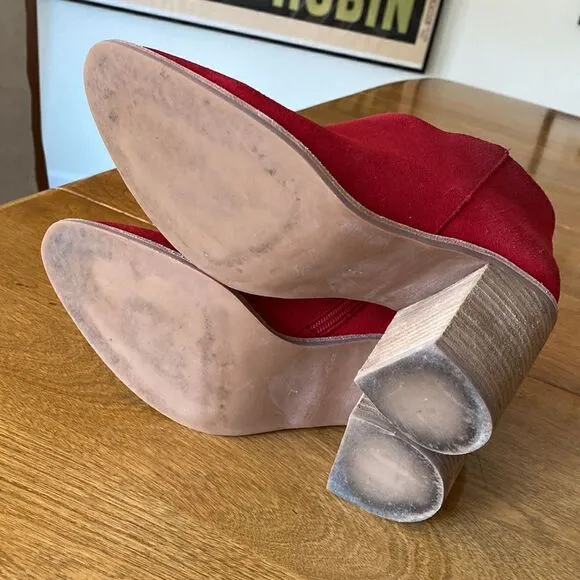 Jeffery Campbell suede boots