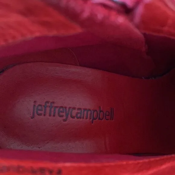 Jeffery Campbell suede boots