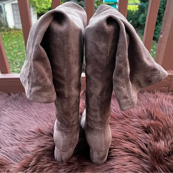 Jeffrey Campbell “Final” Slouch Over The Knee Boots