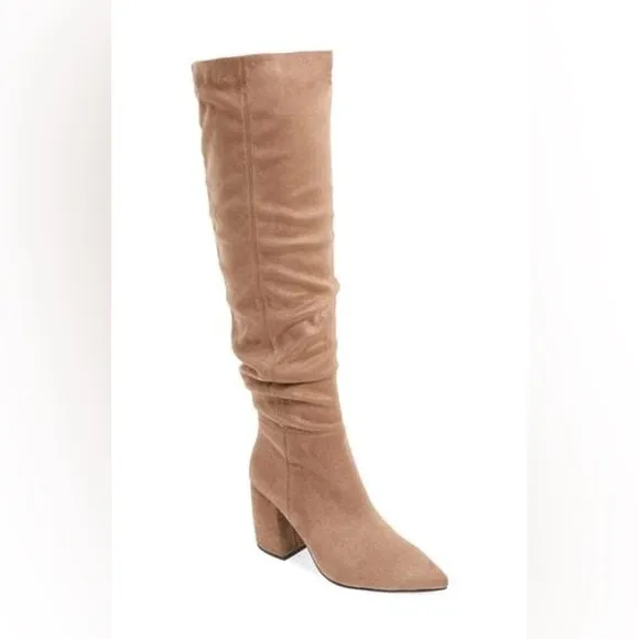 Jeffrey Campbell “Final” Slouch Over The Knee Boots