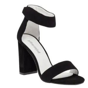 Jeffrey Campbell Lindsay Black Suede Sandals Size 10 NWOT