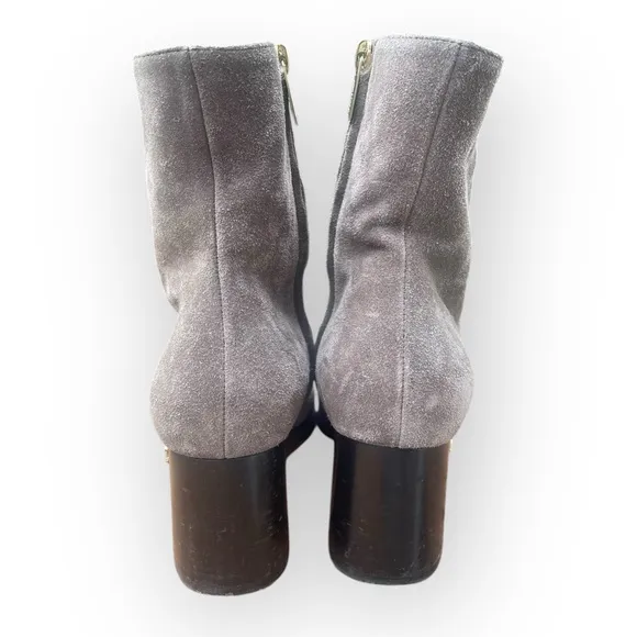 Jimmy Choo Bryelle Suede Heeled Boots Size 37