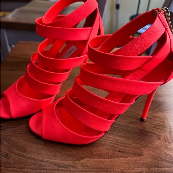 Jimmy Choo Dame Caged Sandals 38.5!