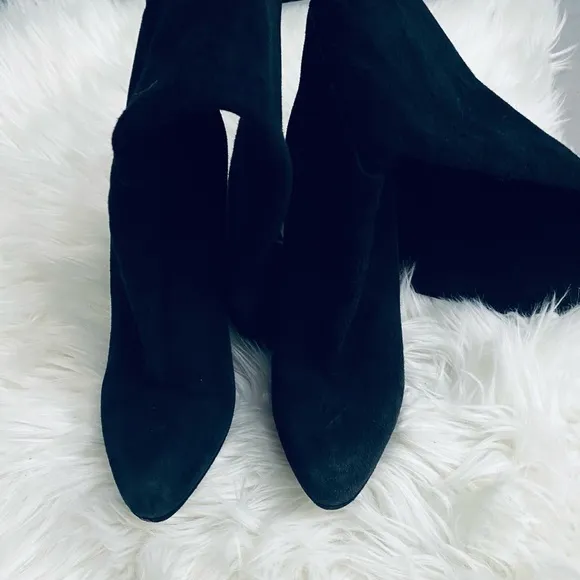 Jimmy Choo Suede Stiletto Boots