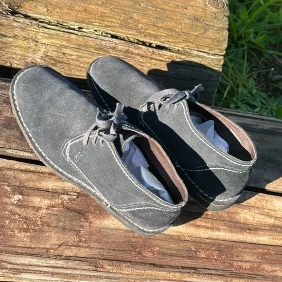 John Varvatos Chukka Boots Black Suede Leather Men's Lace Up Size 9.5