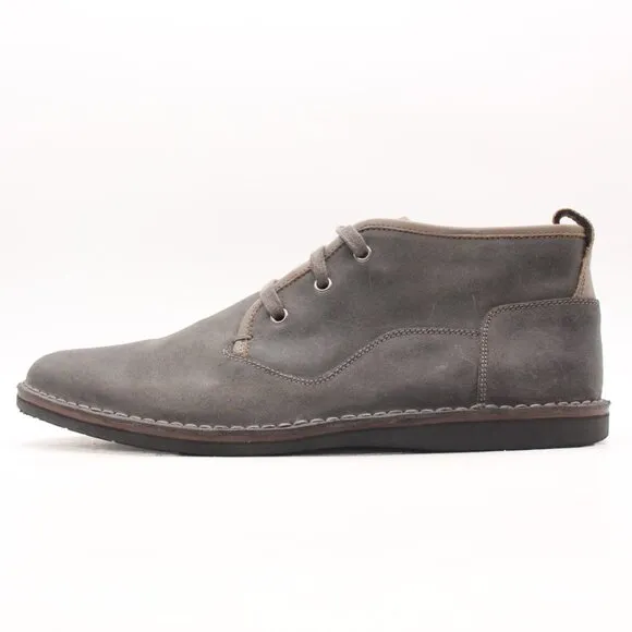 John Varvatos Chukka Waxed Suede Men's Size 12 M Lace Up Boots