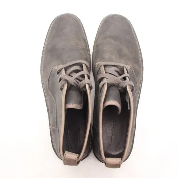 John Varvatos Chukka Waxed Suede Men's Size 12 M Lace Up Boots