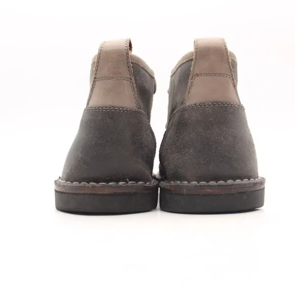 John Varvatos Chukka Waxed Suede Men's Size 12 M Lace Up Boots