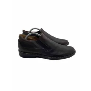 John Varvatos Men Brown Leather Slip On Oxfords Dress Shoes Sz 9 Loafers Neolite