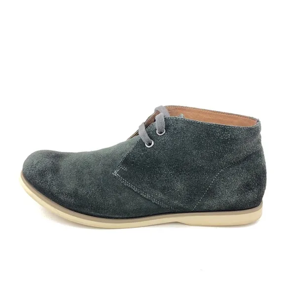 John Varvatos USA Green Suede Chukka Boots
