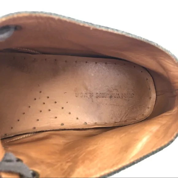 John Varvatos USA Green Suede Chukka Boots