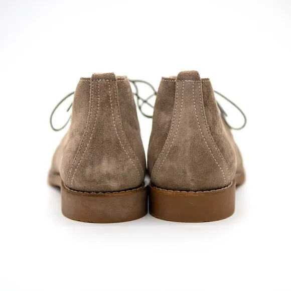Johnnie-O J-Flex Suede Chukka Boots / Stone (Taupe) / Men's 9 / NWB