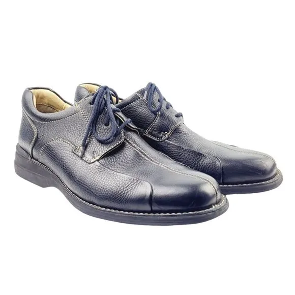 Johnston &amp; Murphy Men's Comfort‎ Shuler Bike Toe Oxford - Size 8.5