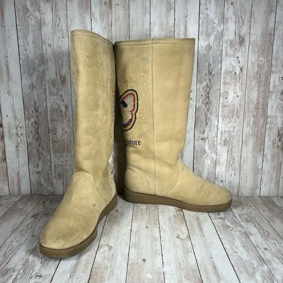 Juicy Couture Butterfly Boots - Women's 7