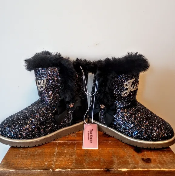 Juicy Couture Windsor Girls Sparkle Boots