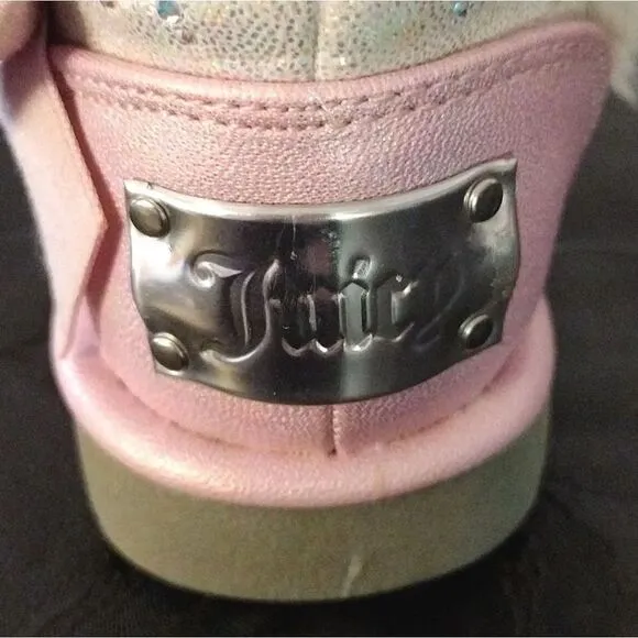 Juicy Couture Y2k Pink Lil Southgate Rhinestones Fur Boots Toddler's 5