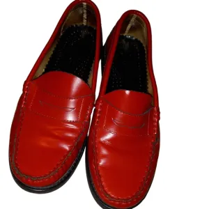 JW Anderson cherry red loafer shoes size 37