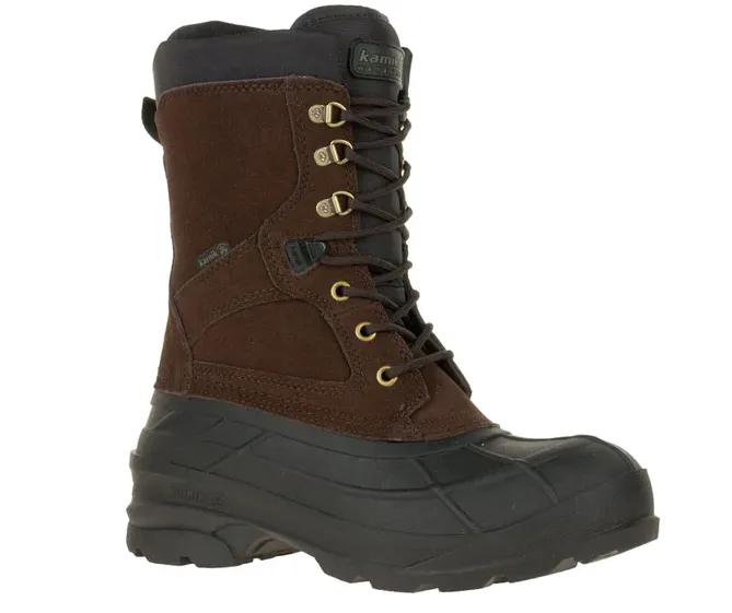 Kamik Men's NationPlus, Dark Brown