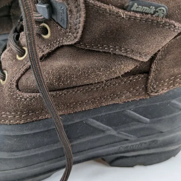 Kamik Mens Size 8 Boots Waterproof Winter Thinsulate Insulated NationPlus EUR 41