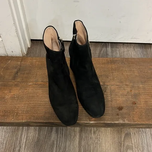 KATE SPADE “ALIHANDRA” LEATHER ANKLE BOOTIES SIZE 8.5