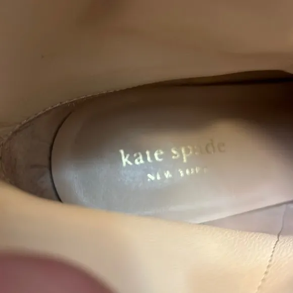 KATE SPADE “ALIHANDRA” LEATHER ANKLE BOOTIES SIZE 8.5