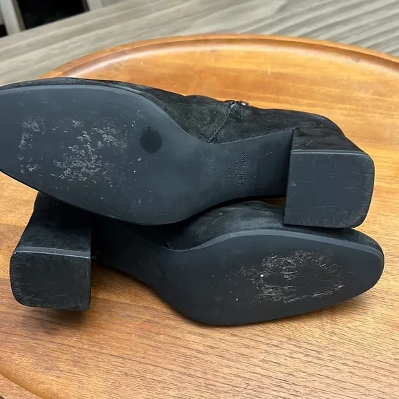 KATE SPADE “ALIHANDRA” LEATHER ANKLE BOOTIES SIZE 8.5