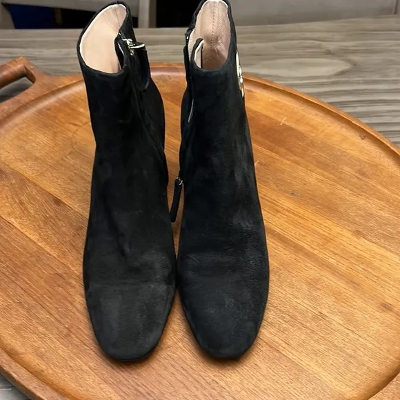 KATE SPADE “ALIHANDRA” LEATHER ANKLE BOOTIES SIZE 8.5