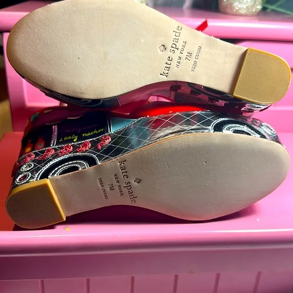 Kate Spade sandals shoes wedges Taco Truck Dora New!
