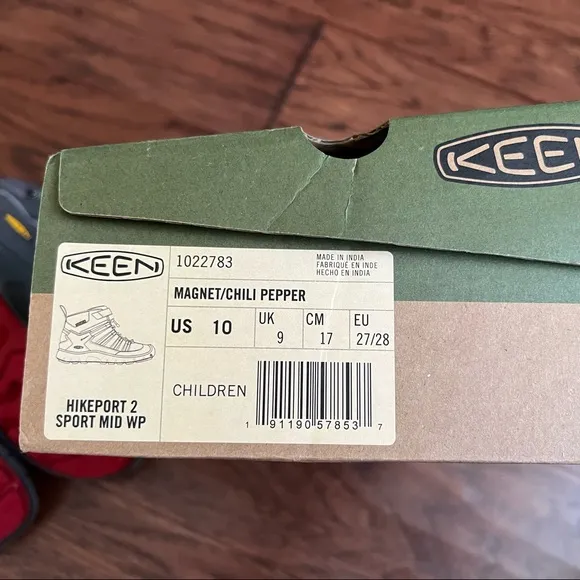 KEEN Hikeport II Sport Waterproof Boot. Size 10
