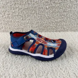 KEEN Stingray Water Sandals Kids 10 Blue Closed Toe Beach Fishing Outdoor NWOT