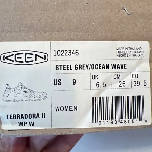 Keen Terradora 2 Gray Women Shoes Size 9