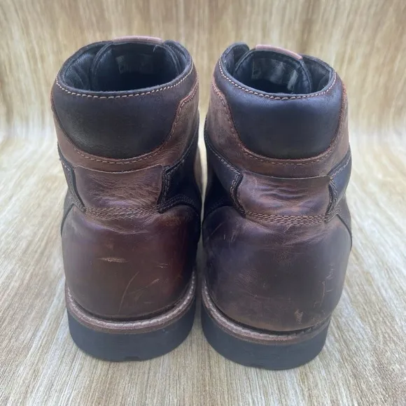 Keen The Rocker Boots Men's Size 11.5 M Waterproof Leather Ankle Brown 1017488