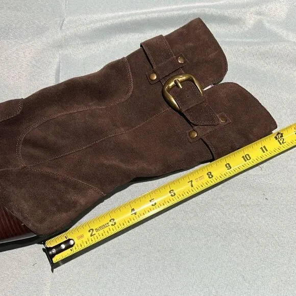 Kelly &amp; Katie Raina KK Sz 11 M Women’s Brown Suede Boots B54