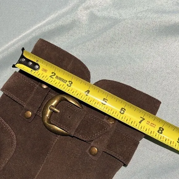 Kelly &amp; Katie Raina KK Sz 11 M Women’s Brown Suede Boots B54