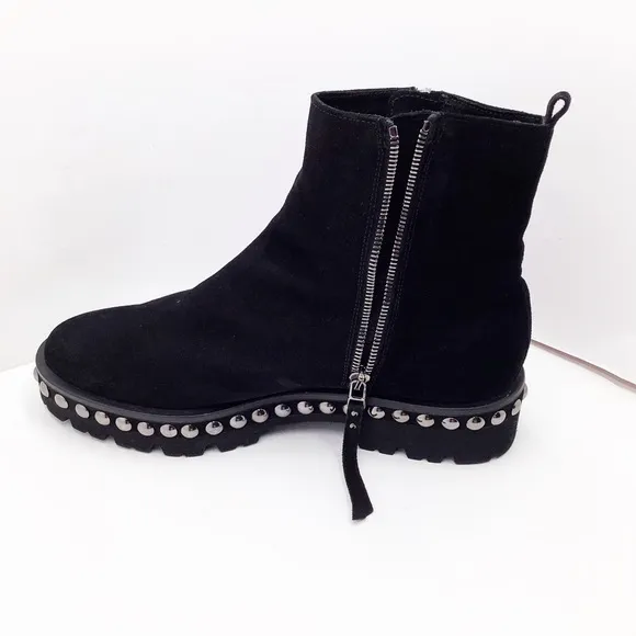 {Kennel &amp; Schmenger}Suede Studded Boots