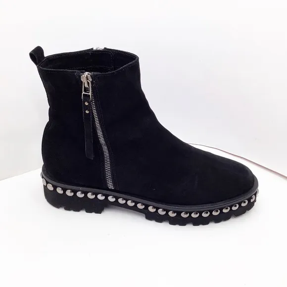 {Kennel &amp; Schmenger}Suede Studded Boots