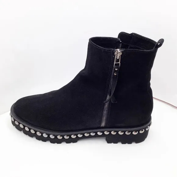 {Kennel &amp; Schmenger}Suede Studded Boots