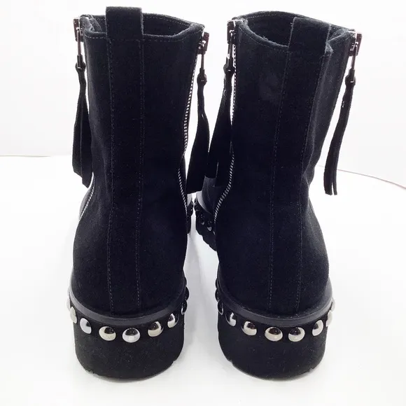 {Kennel &amp; Schmenger}Suede Studded Boots