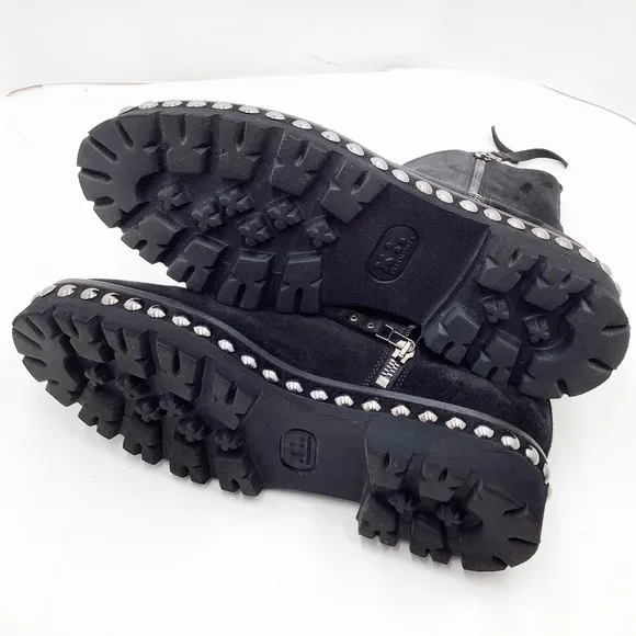 {Kennel &amp; Schmenger}Suede Studded Boots