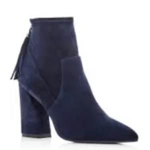 Kenneth Cole Gracelyn Navy Suede Boots