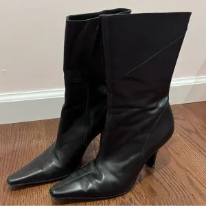 Kenneth Cole New York Black Leather Boots Women’s 6.5