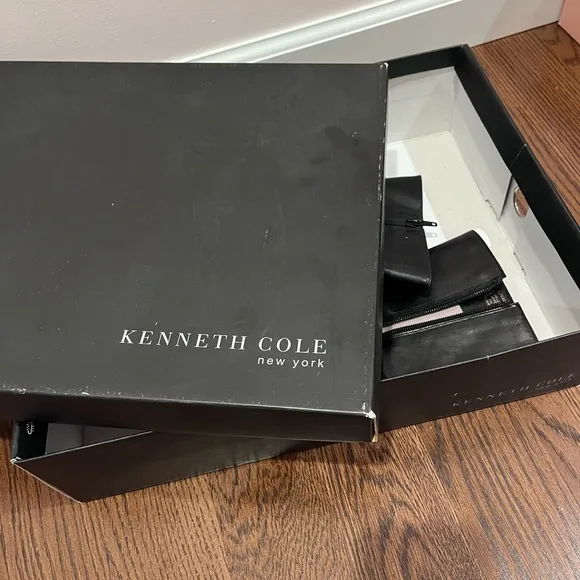 Kenneth Cole New York Black Leather Boots Women’s 6.5