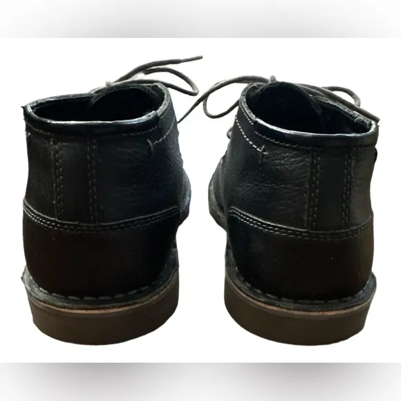 Kenneth Cole Reaction Black Leather Men’s Dress Shoes 9.5