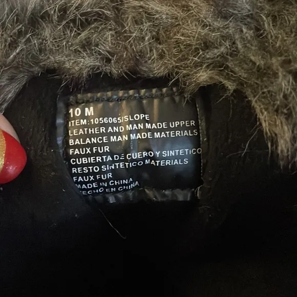 Khombu Waterproof Fur Snow Boots