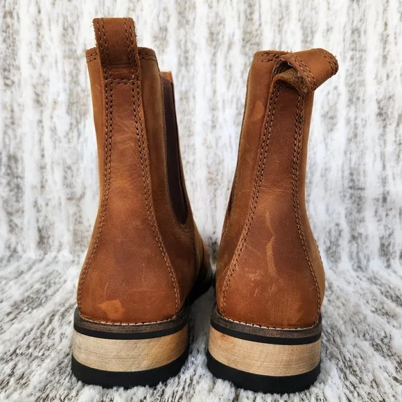 Kodiak &quot;Alma&quot; Waterproof Chelsea Boots Leather Barley Brown | Women's Size 8