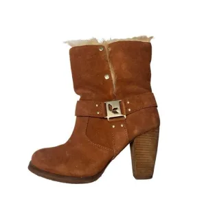 Koolaburra by Ugg Karlee Suede Fur Booties