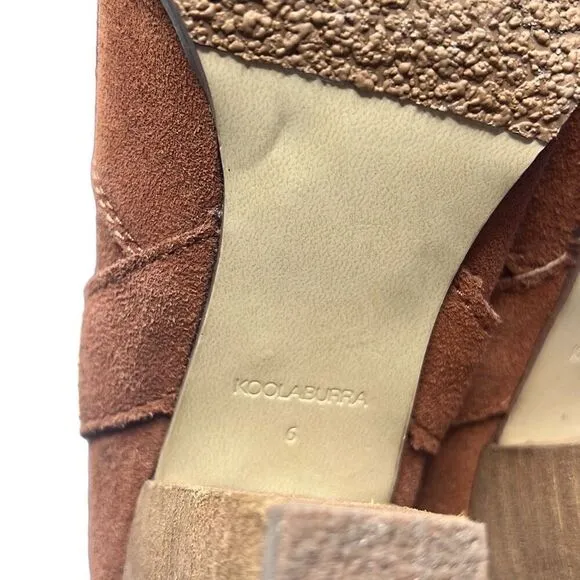 Koolaburra by Ugg Karlee Suede Fur Booties